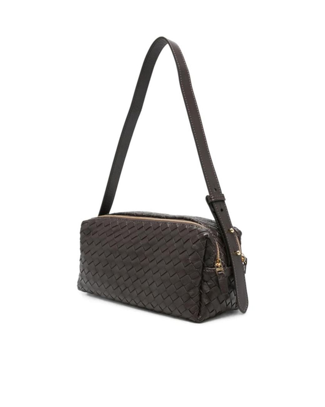Elleme Black Woven Shoulder Bag