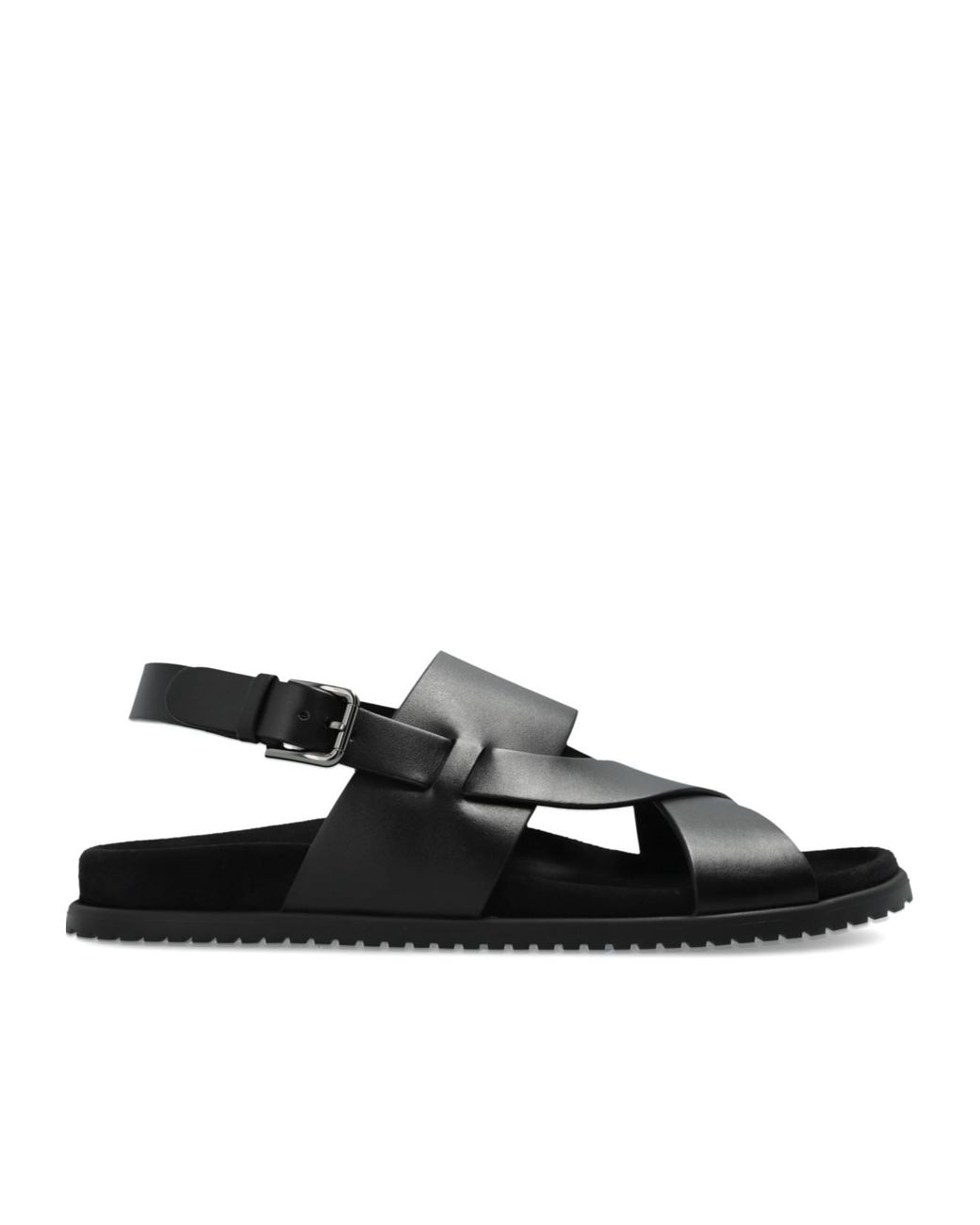 Dolce & Gabbana Black Dg Casual Sandals for men