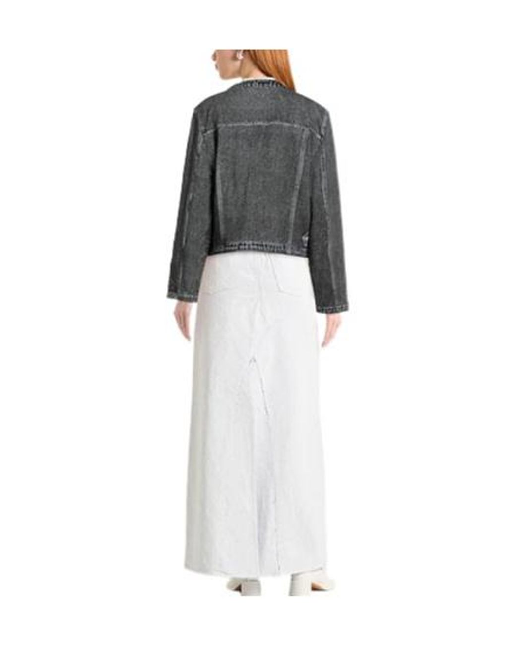 Rag & Bone Gray Minimalist Denim Jacket