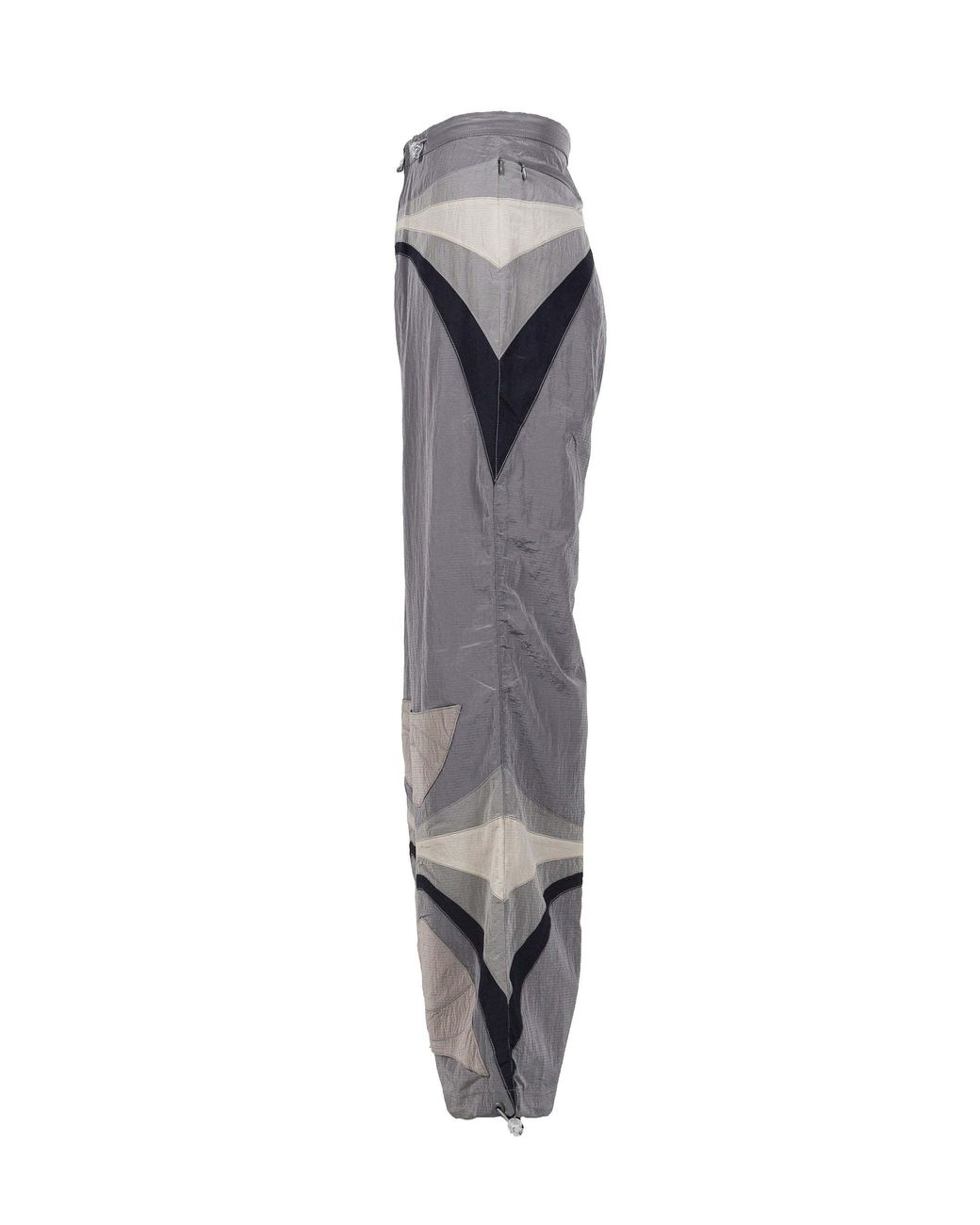 ERL Gray Patterned Wide-Leg Pants for men