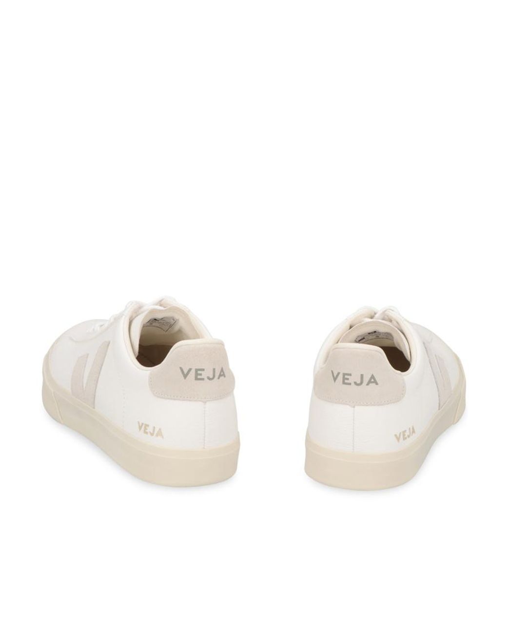 Veja White Campo Low-Top Sneakers for men