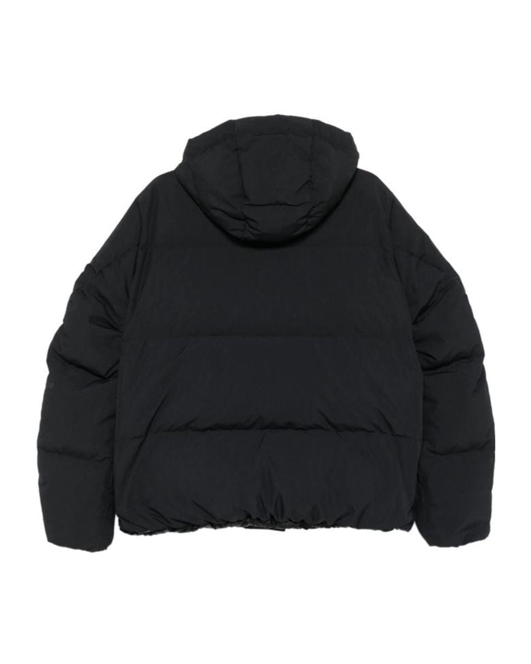 Sacai Black Long-Sleeved Down Jacket for men