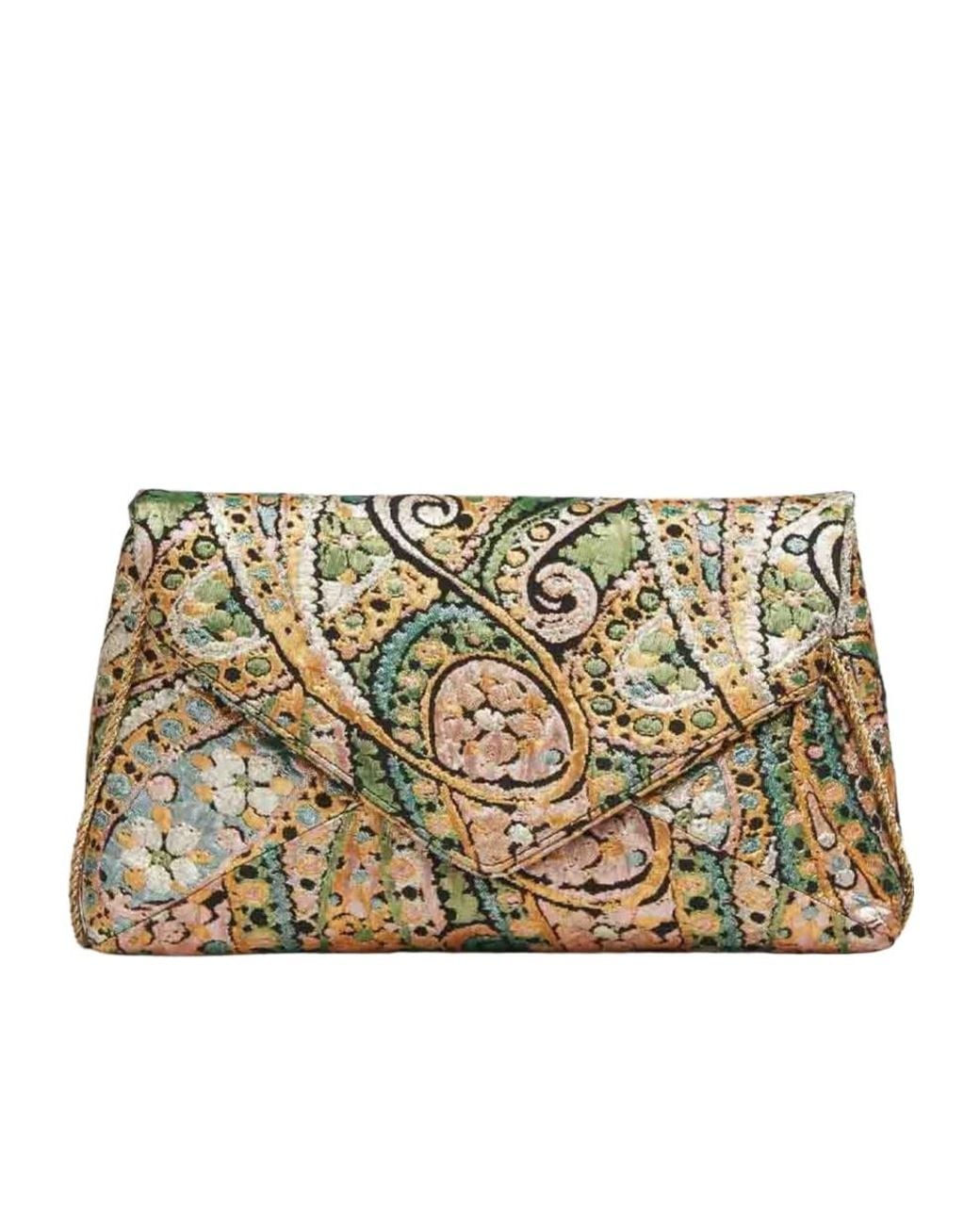 Dries Van Noten Natural Flap Shoulder Bag