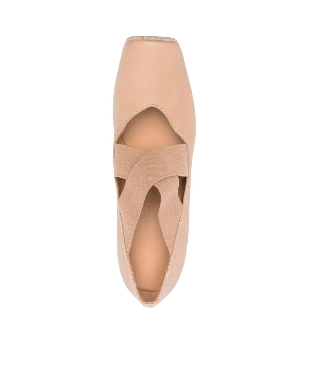 Uma Wang Pink High-Heeled Ballet Shoes