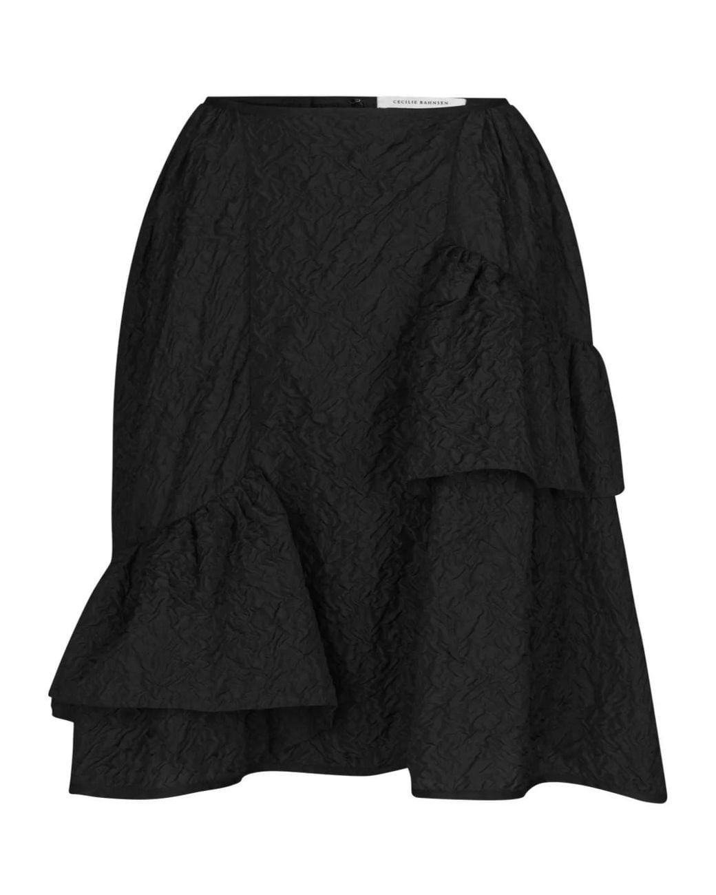 CECILIE BAHNSEN Black Short Skirts