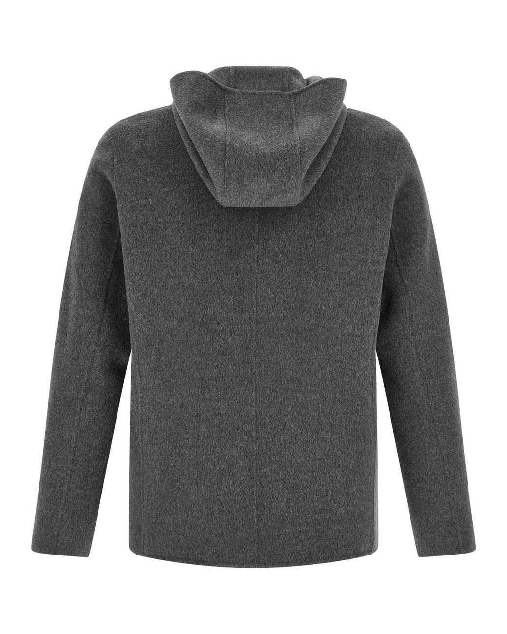 Giorgio Brato Gray Hooded Jacket for men
