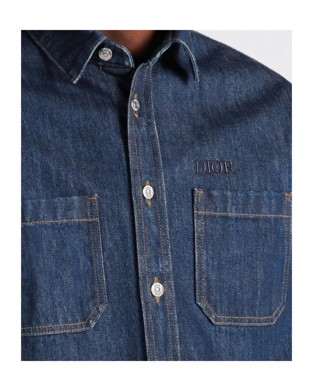 Dior Blue Overshirt for men