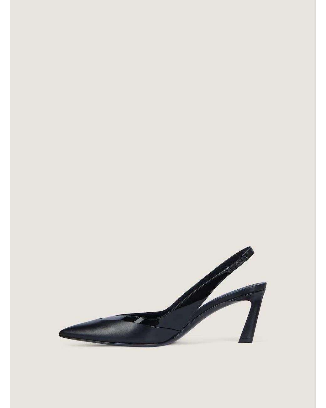 Givenchy Black Spiky Slingback Pumps