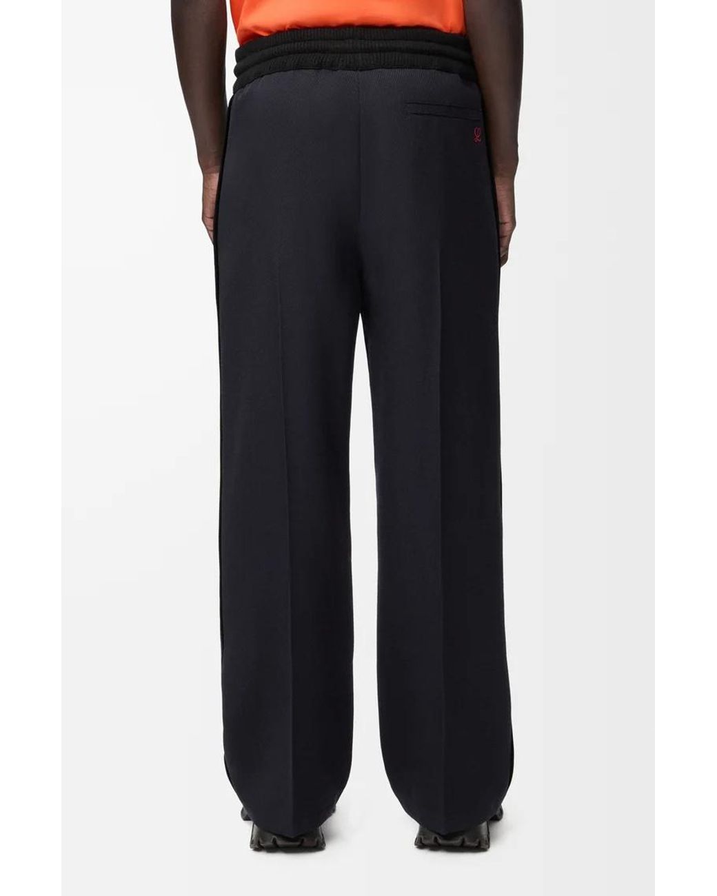 Loewe Blue Drawstring Trousers for men