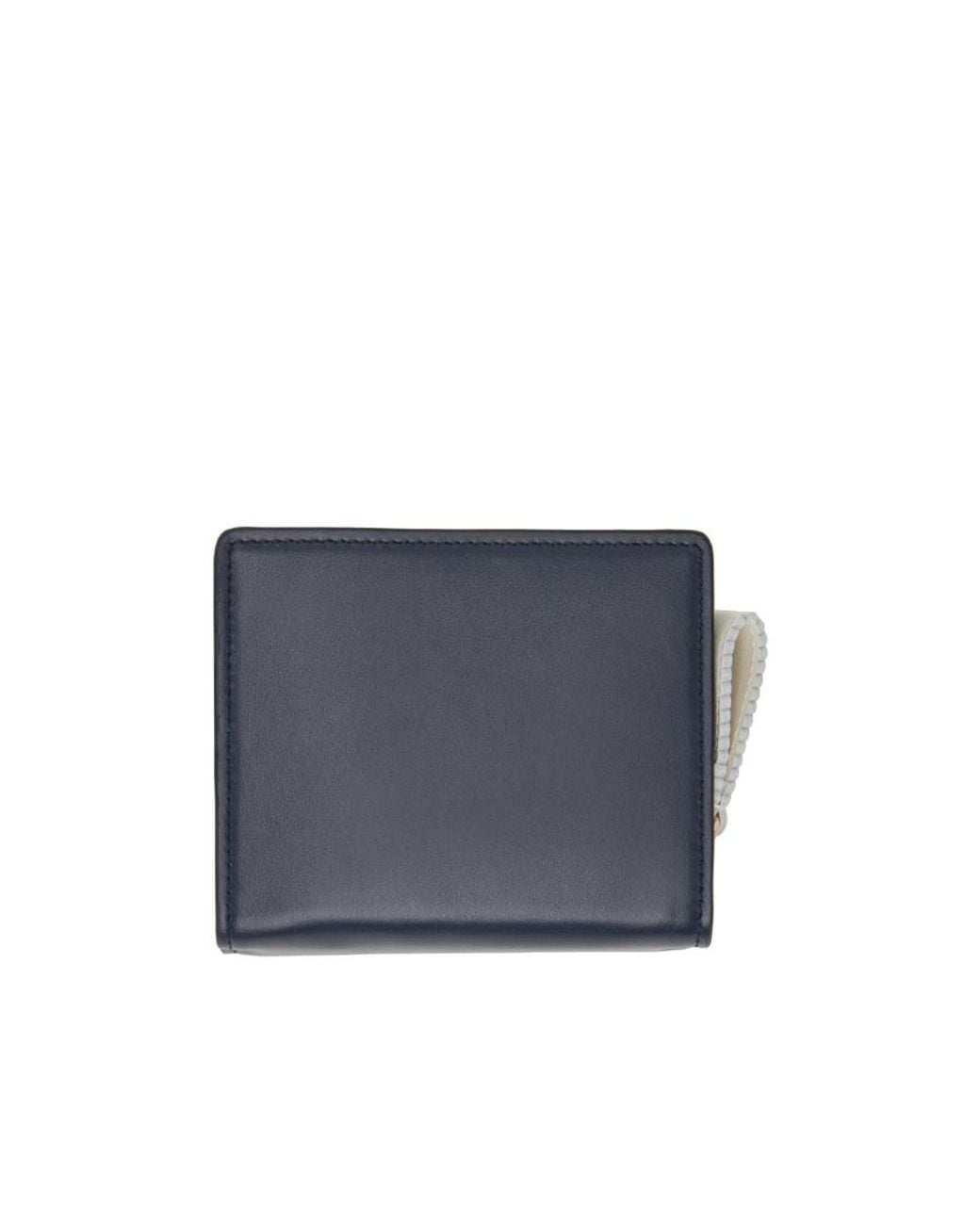 Chloé Blue Double-Fold Wallet