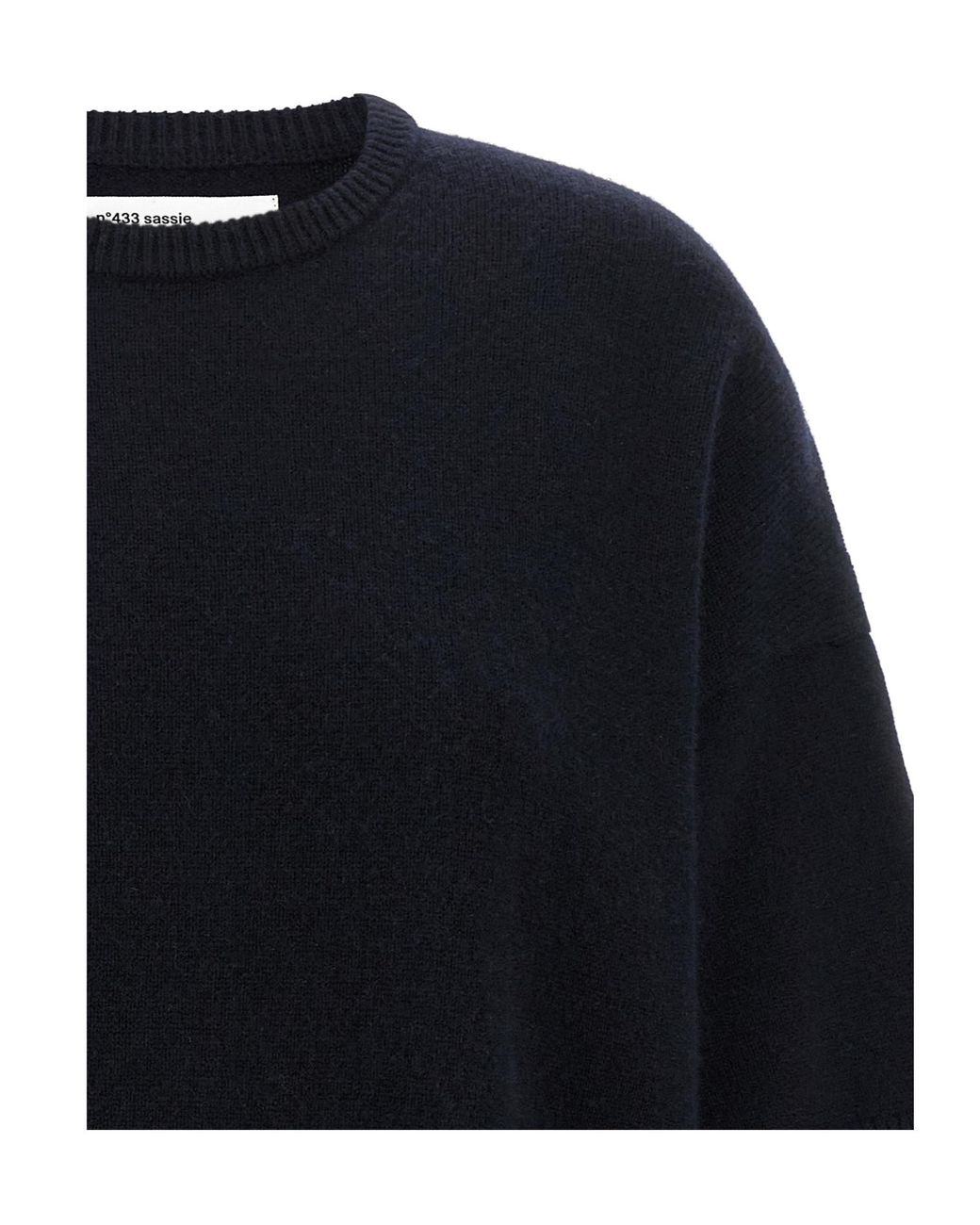 Extreme Cashmere Black Sassie Boxy Knitted Sweater