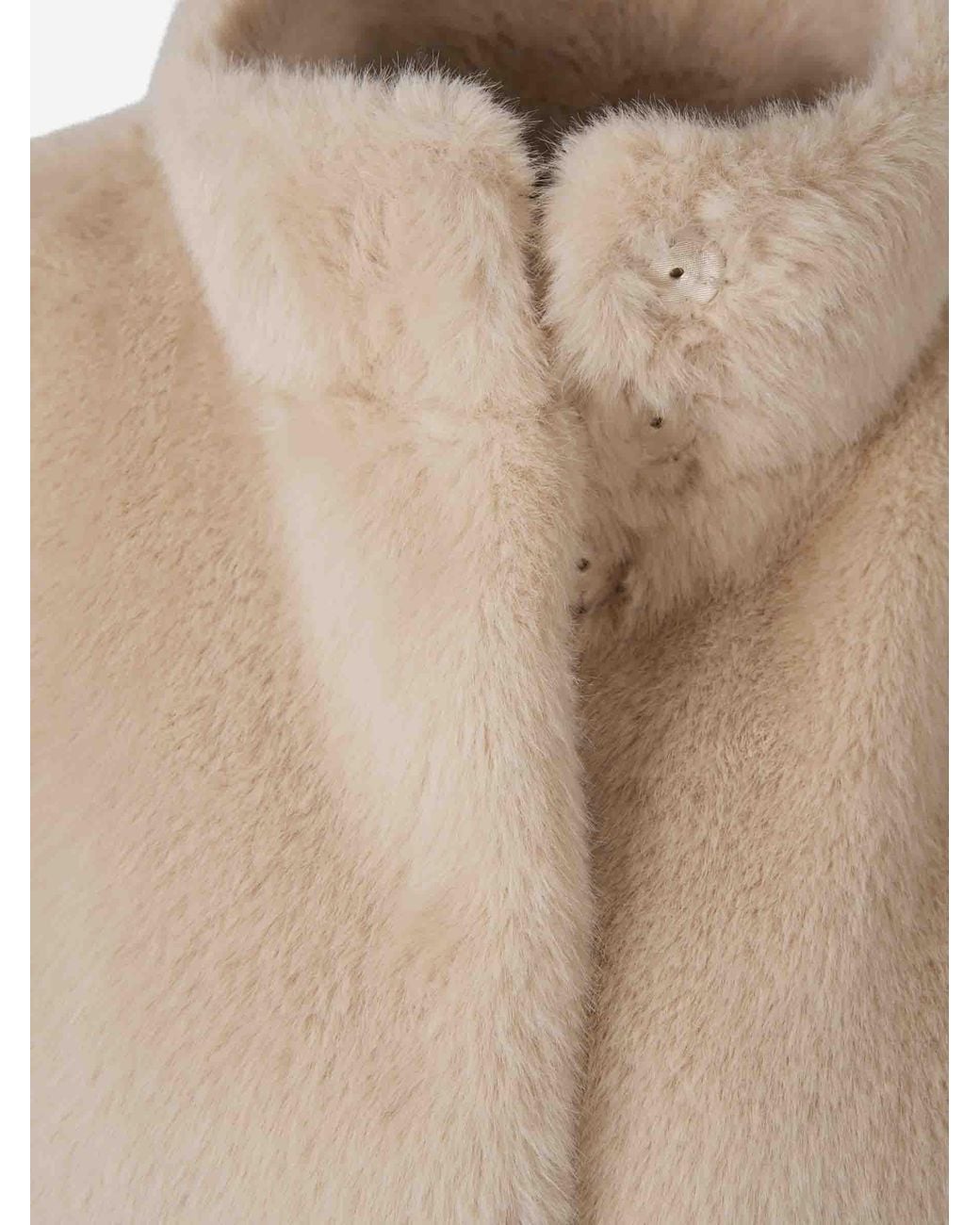 Herno Natural Faux Fur Vest