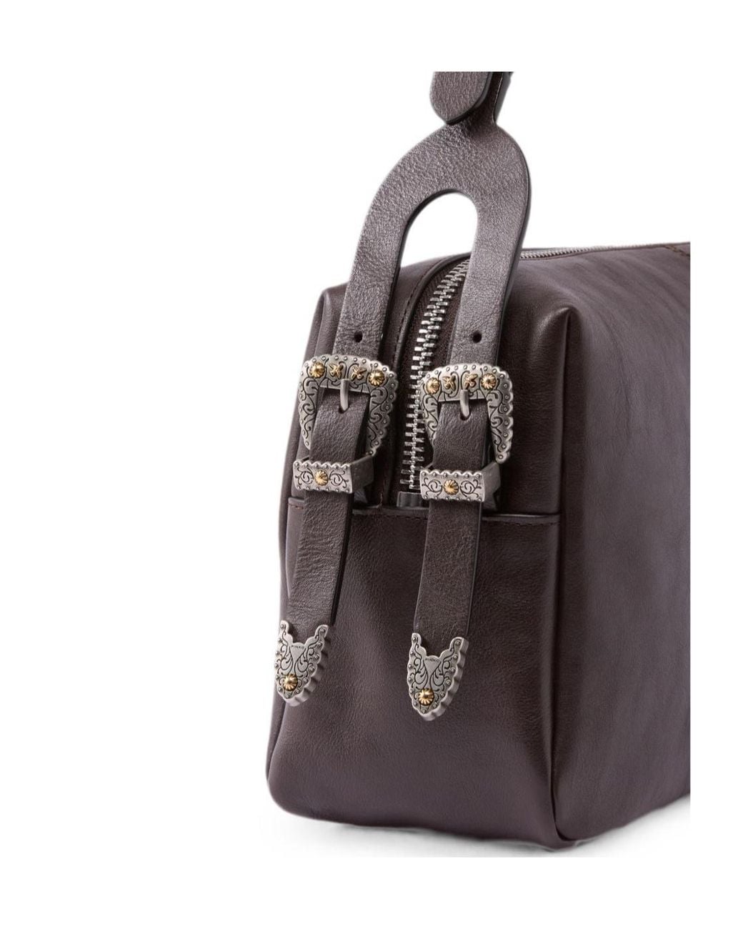 Pinko Metallic Keeper Bag Medium Shoulder Bag