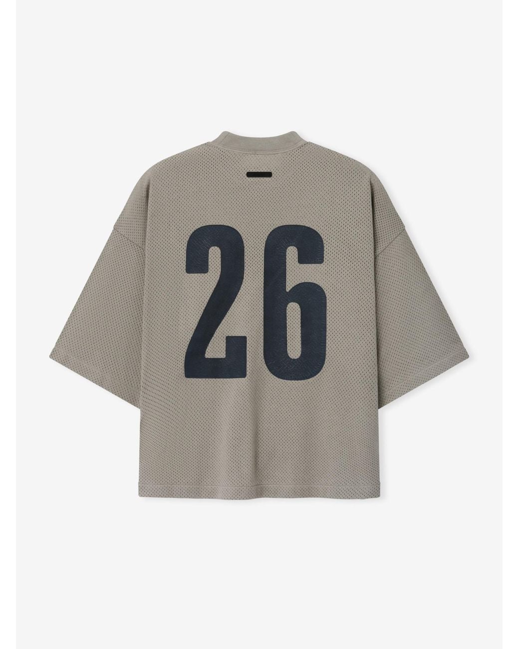 Fear Of God Gray Merch Boxy Fit T-Shirt