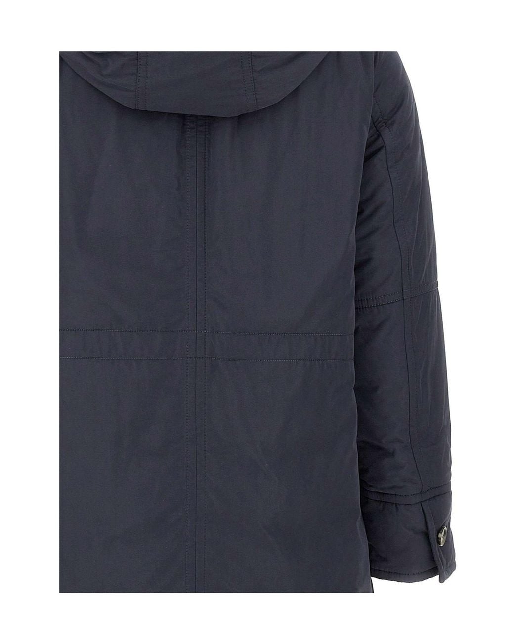 Peuterey Blue Hooded Parka
