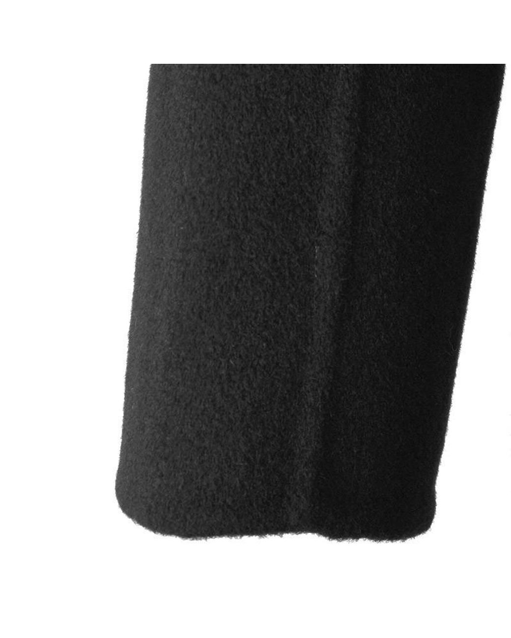 Emporio Armani Black Lapel Coat