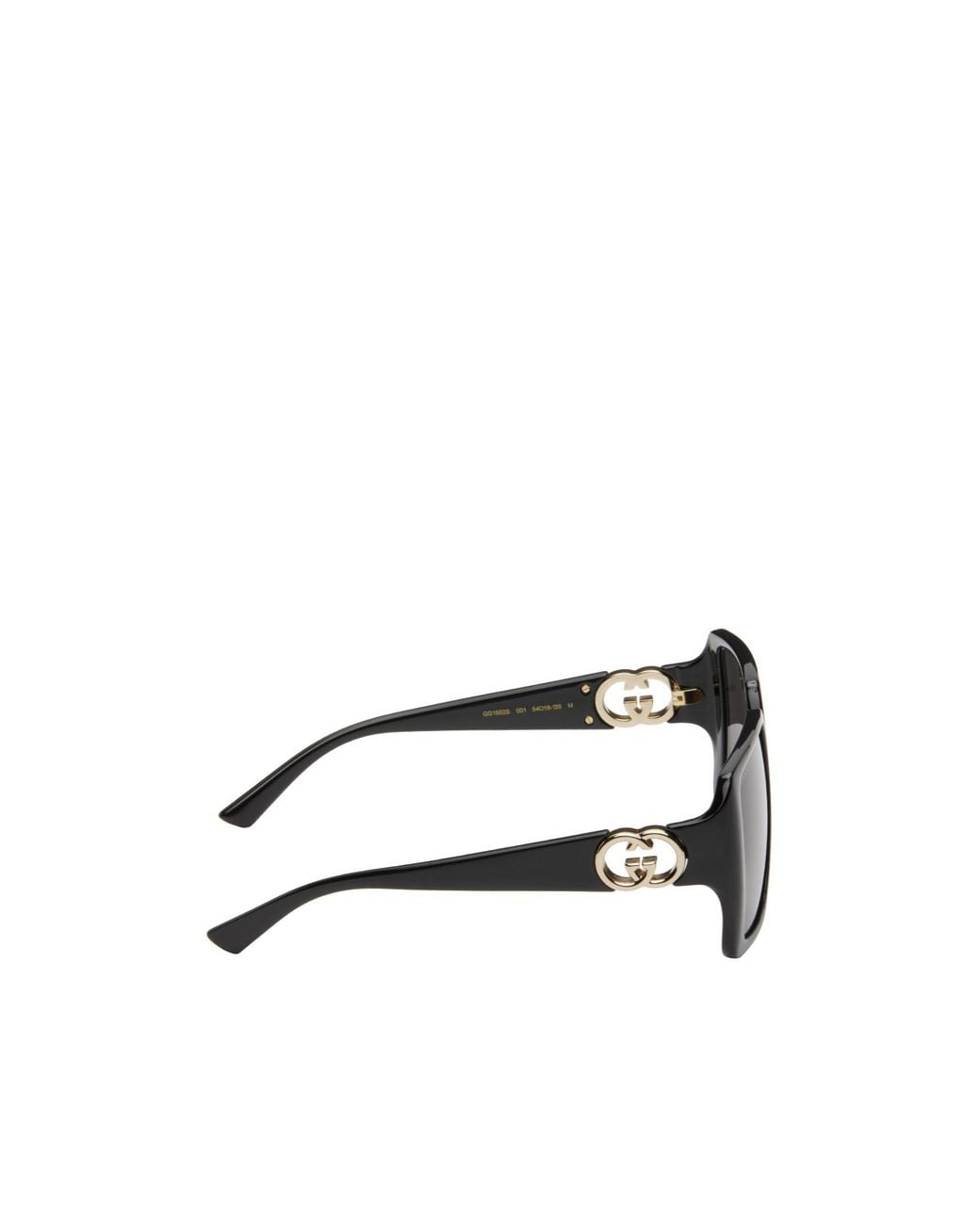 Gucci Gray Eyewear Square Frame Sunglasses