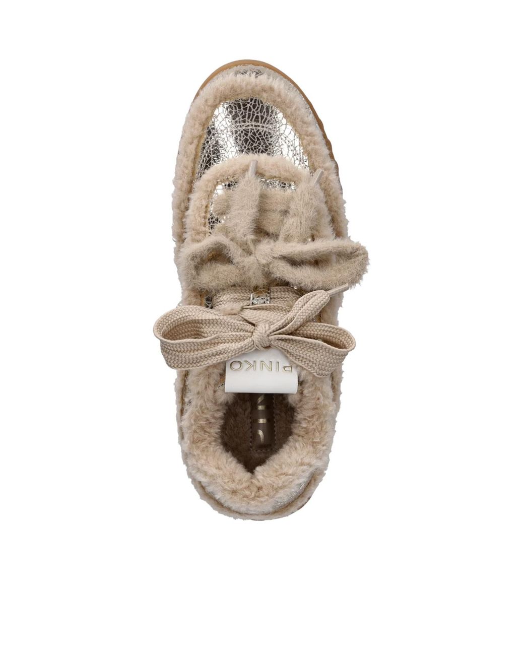Pinko Multicolor Logo Detail Panelled Sneakers