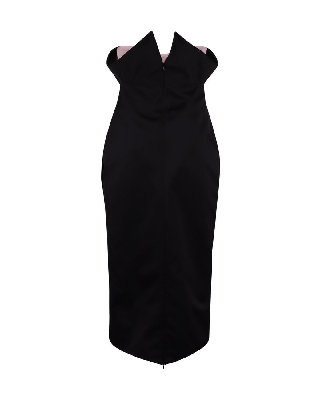 N°21 Black Strapless Dress