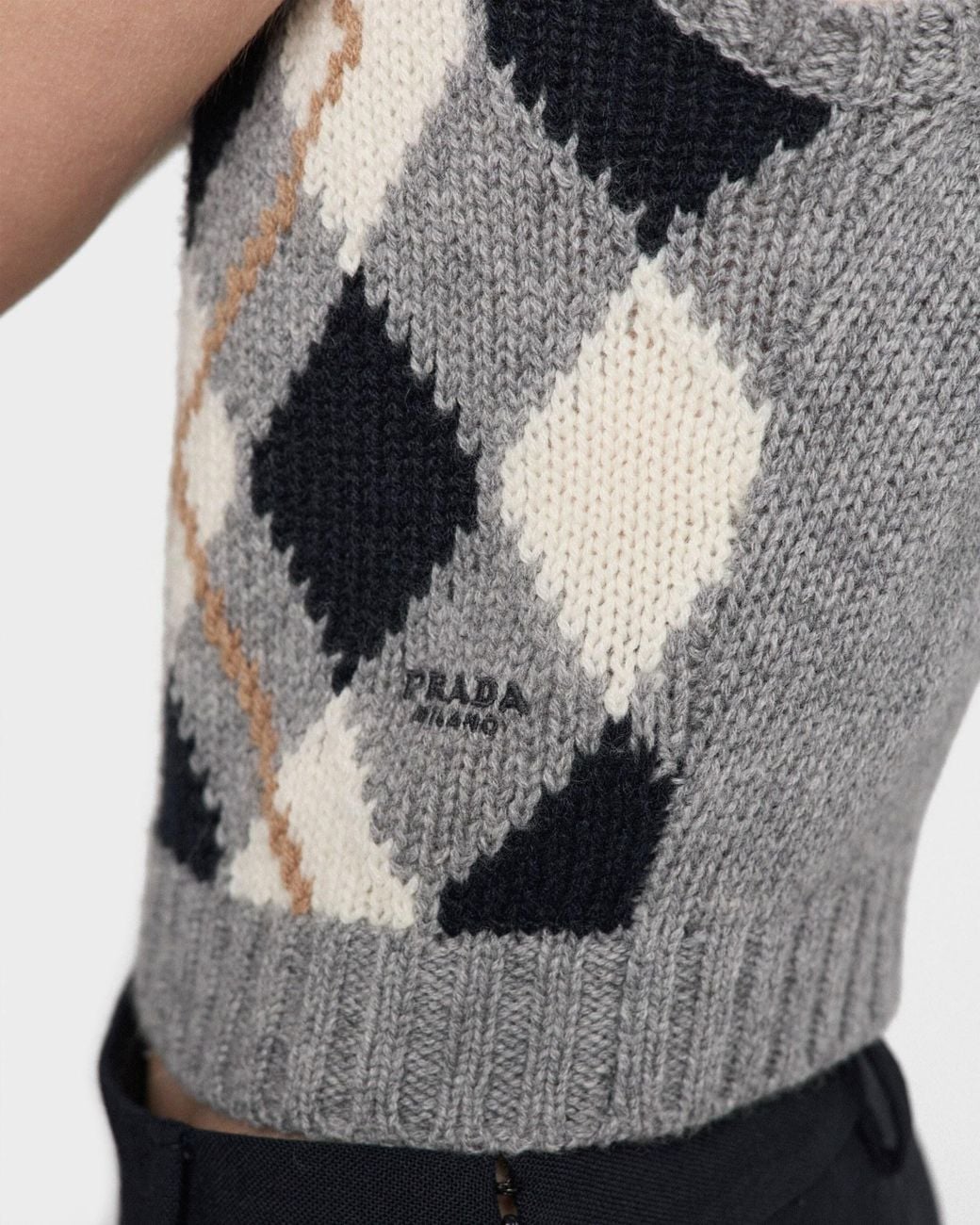 Prada Gray Tank Top
