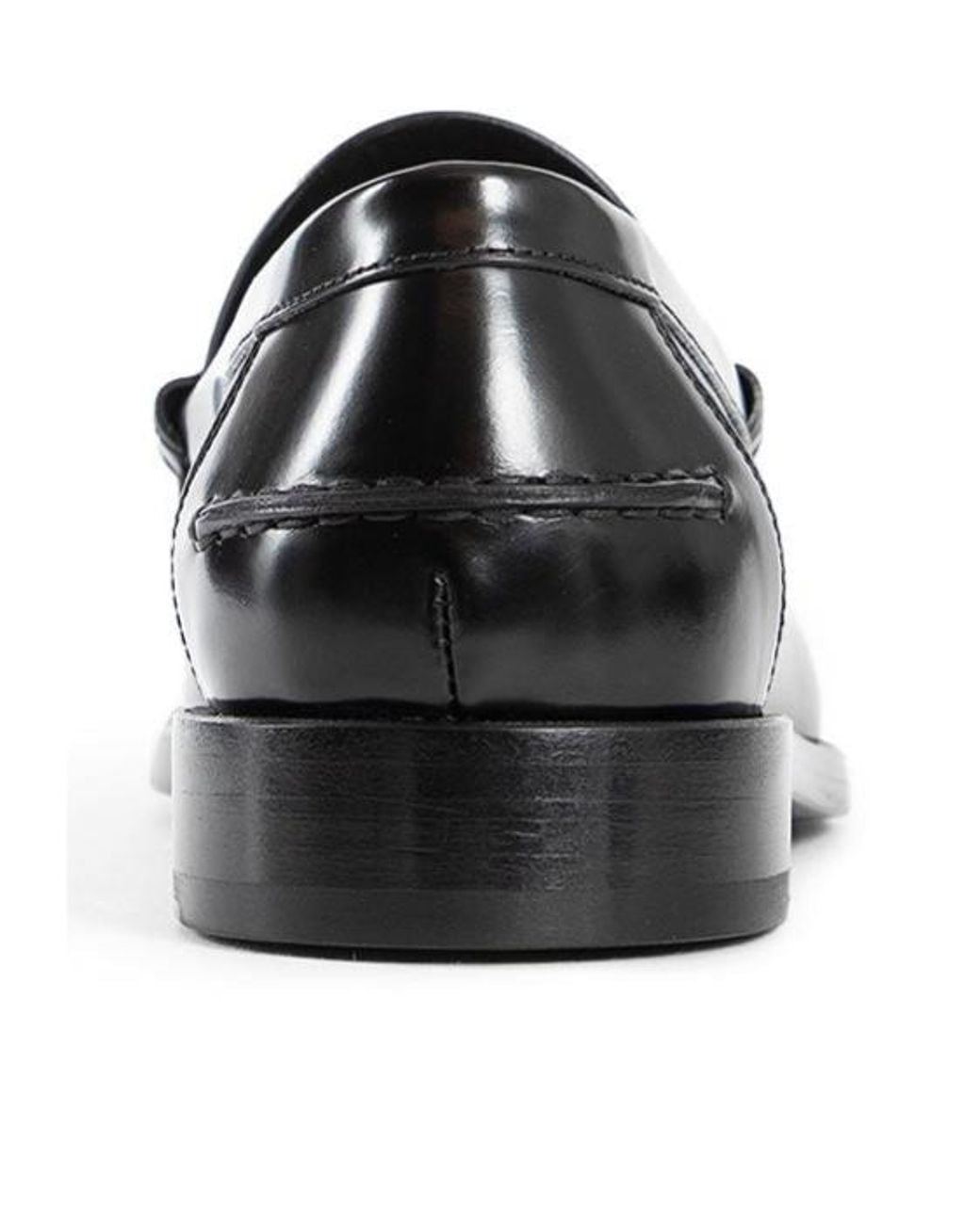 Givenchy Black Mr G Logo Plaque Loafers for men