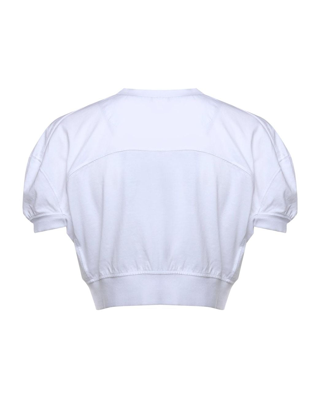 Vivienne Westwood Blue Orb-Detail Crop Top