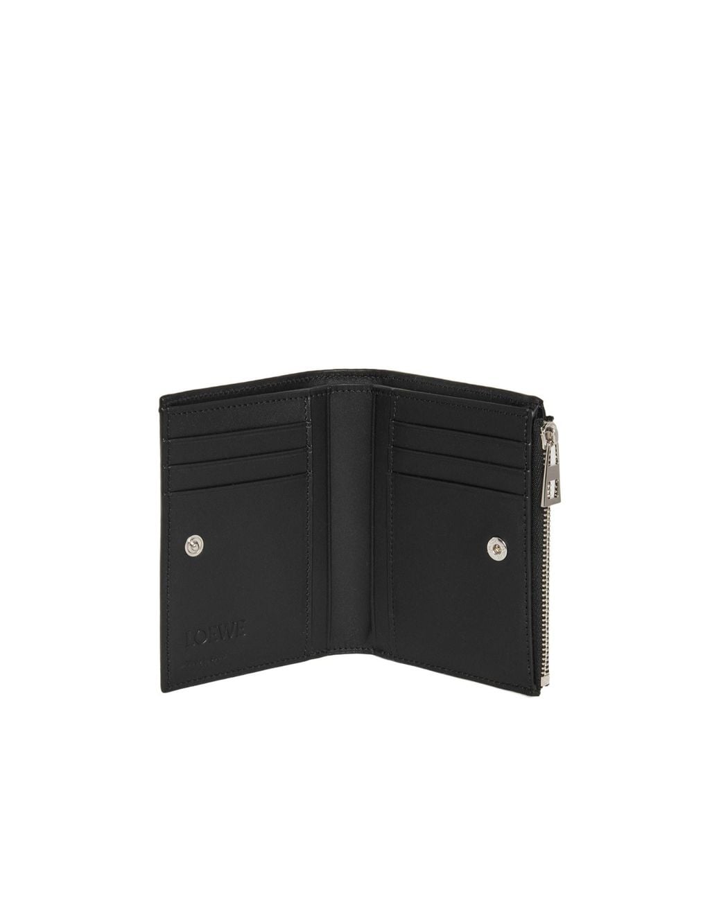 Loewe Black Slim Compact Walllet for men