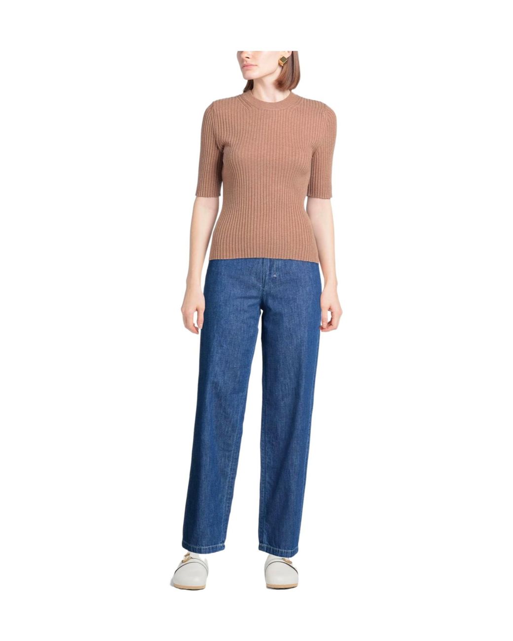 Max Mara Blue Loose Jeans