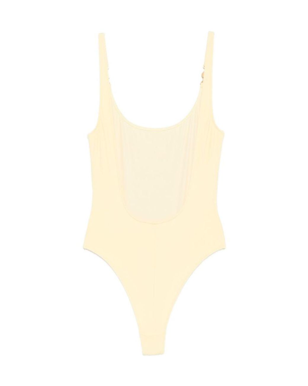 Versace Natural Medusa-Hardware Swimsuit