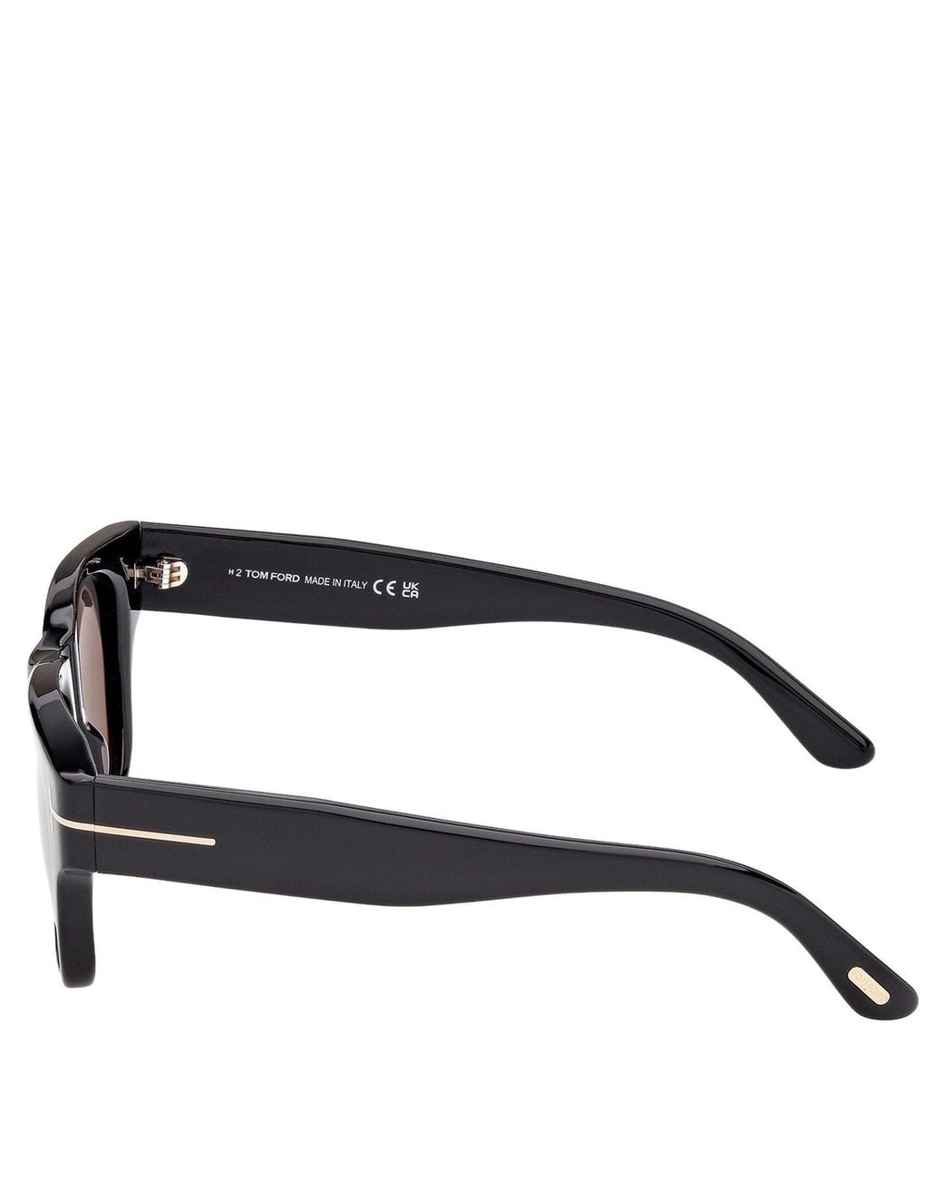 Tom Ford Gray Thick-Rimmed Square Sunglasses for men