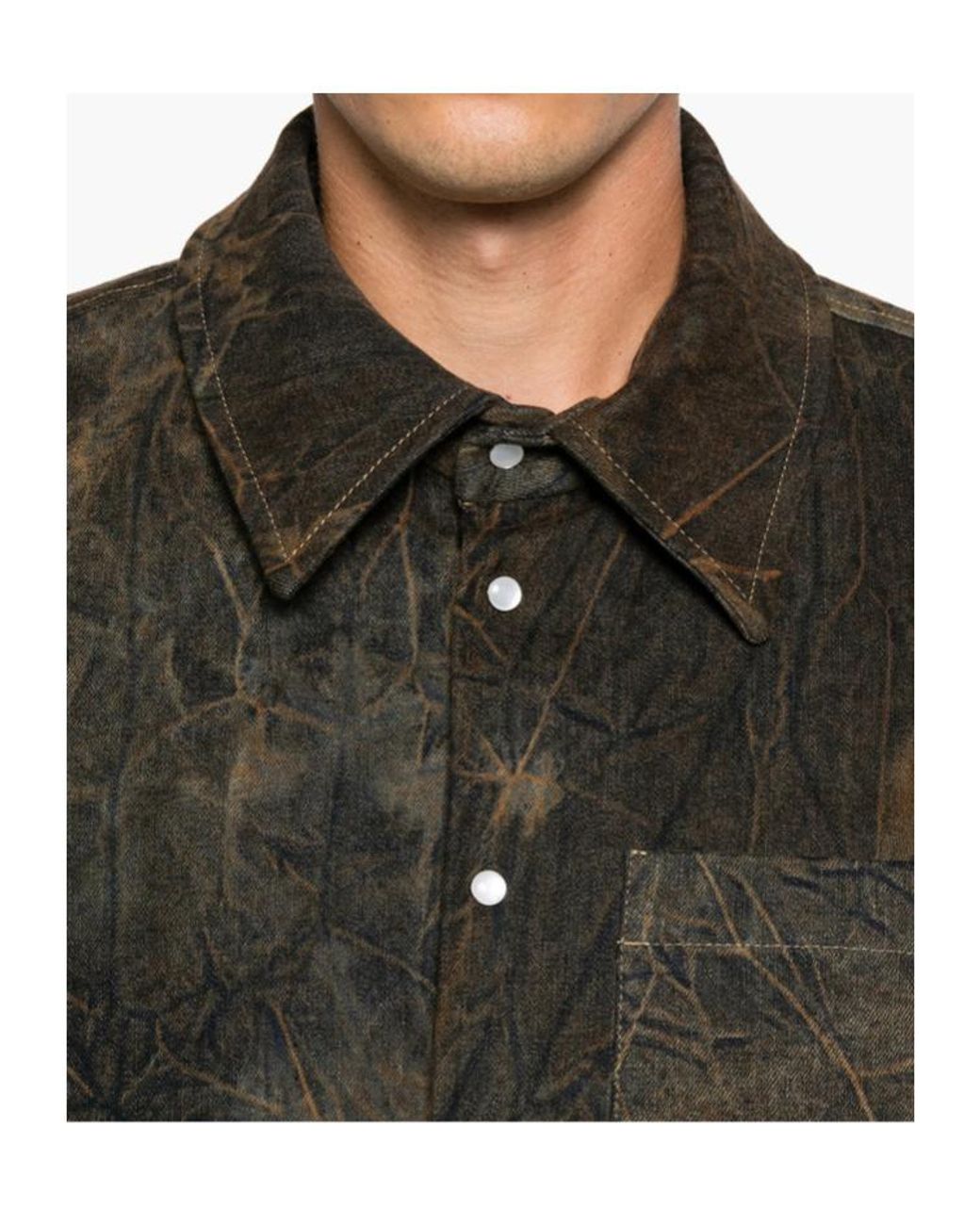 Séfr Green Long-Sleeved Shirt for men