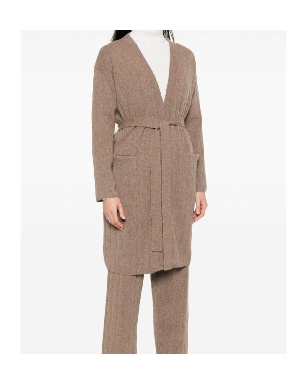 Max Mara Brown Giusto Long Cardigan