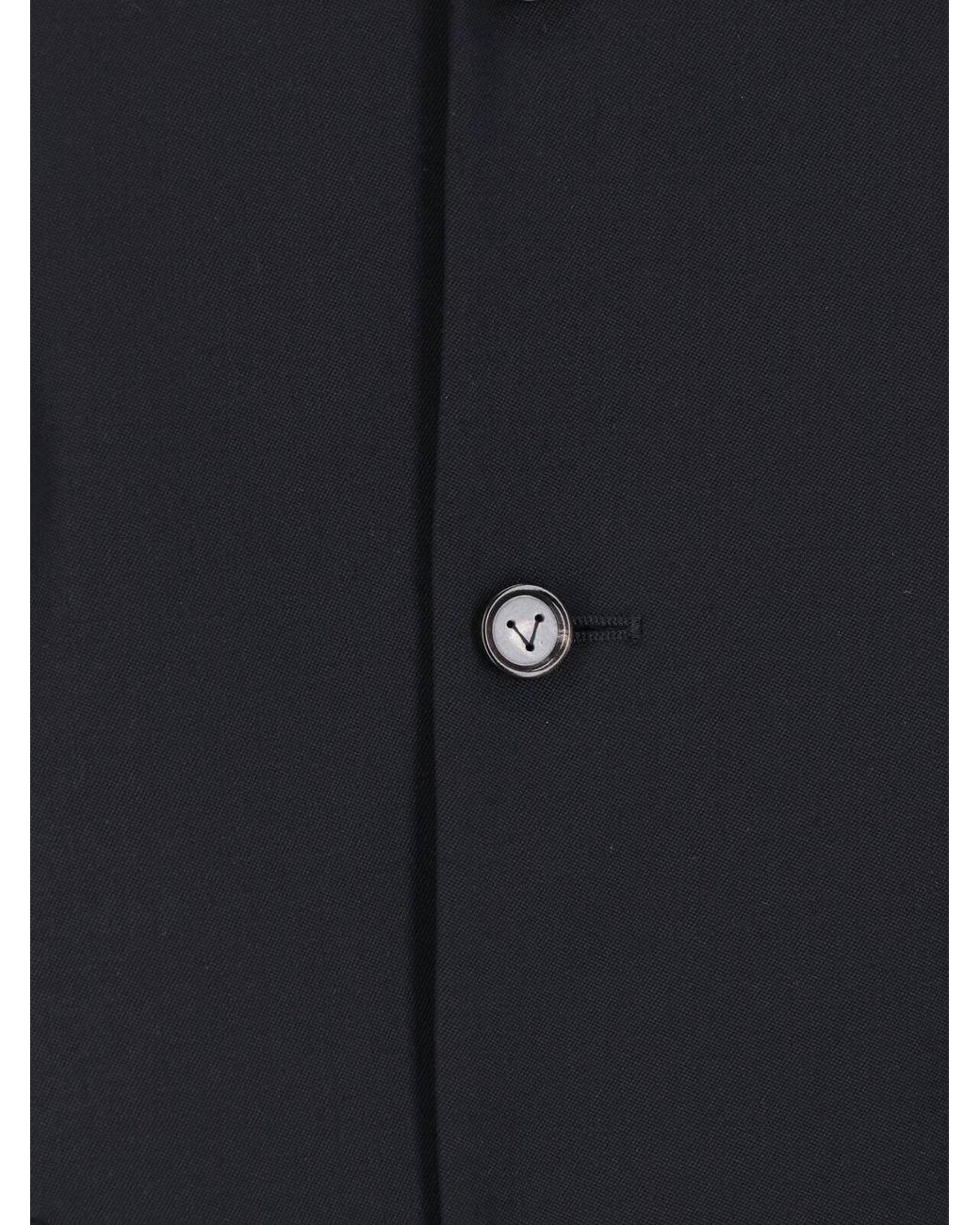 Bottega Veneta Black Grain De Poudre Jacket