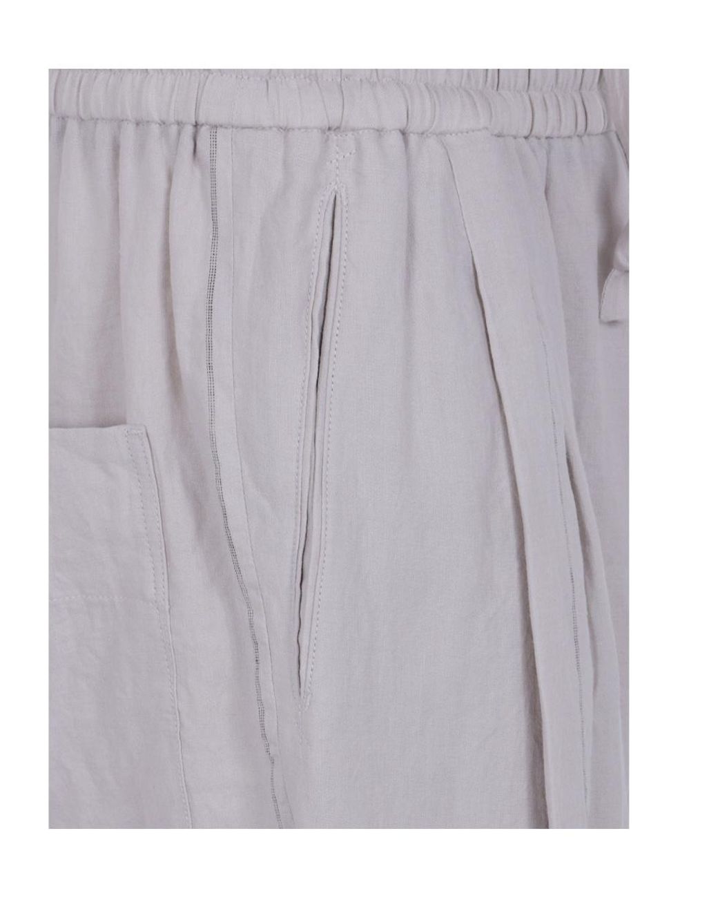 Ziggy Chen Gray Drawstring Trousers for men