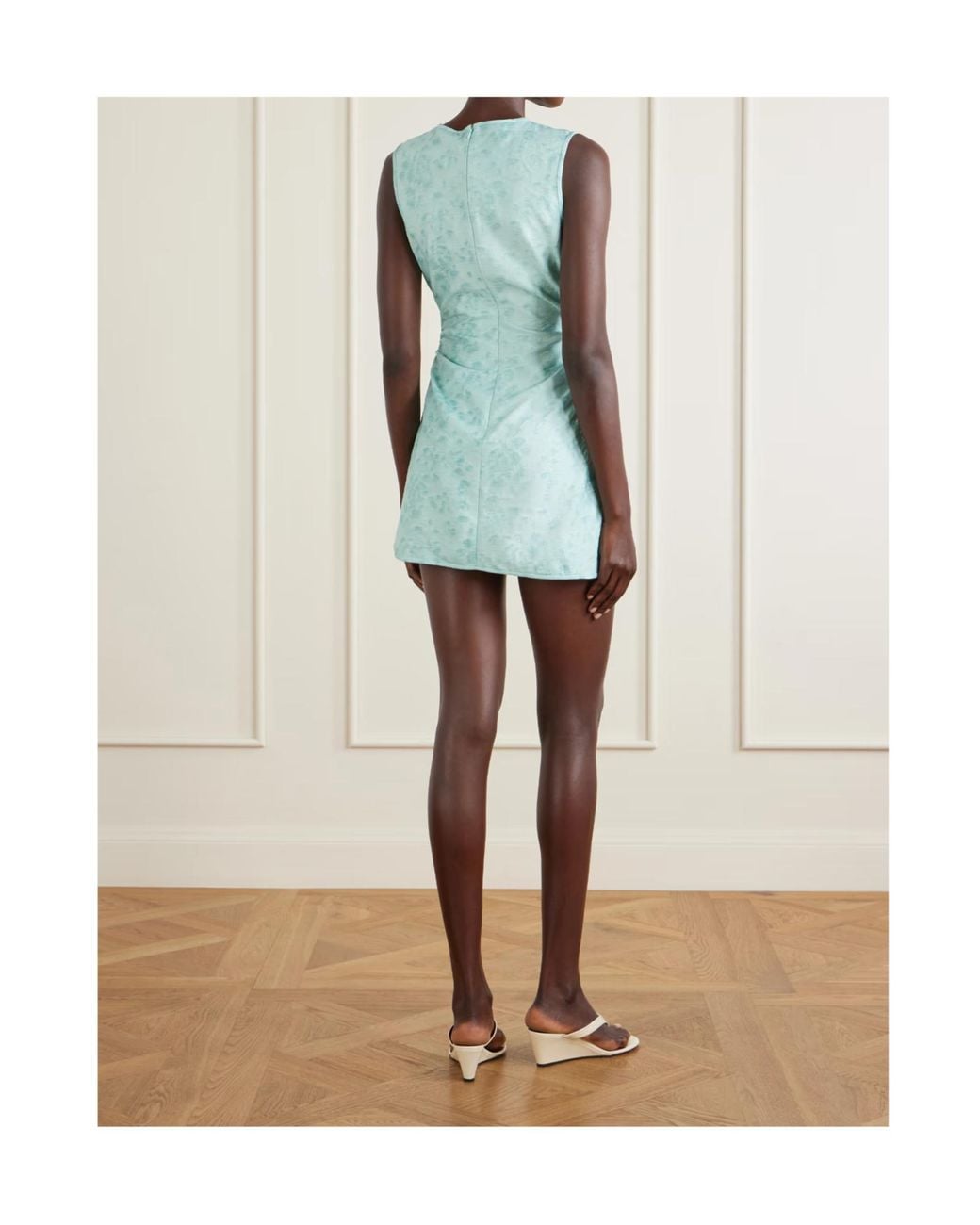 Christopher Esber Blue Sleeveless Dress