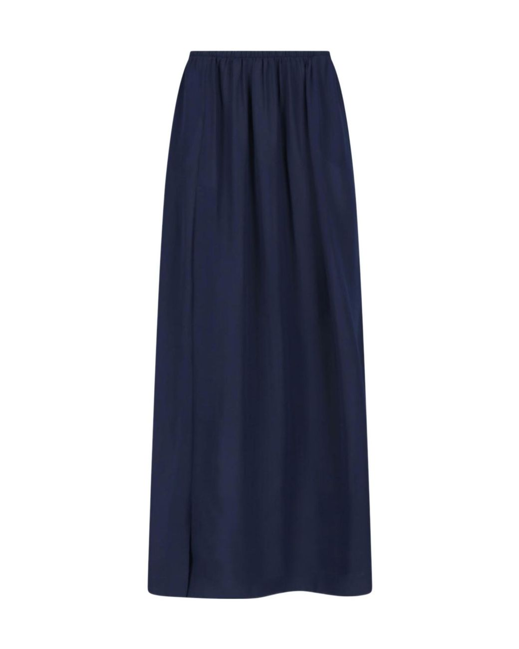 Frankie Shop Blue Elastic-Waist Skirt