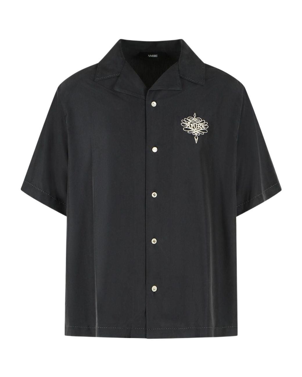 Amiri Black 'Lasso' Polyester Blend Shirt for men