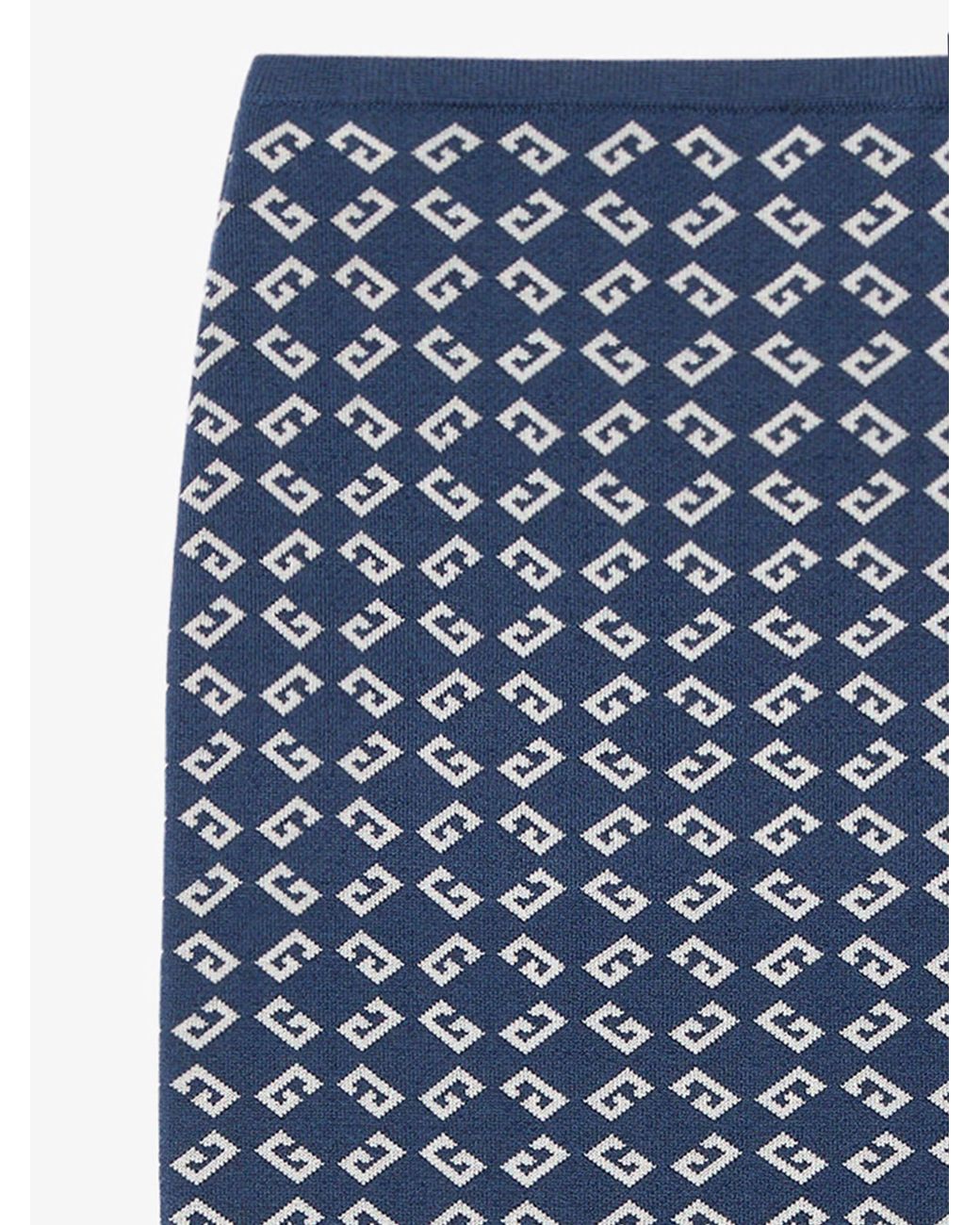 Givenchy Blue Midi Skirts