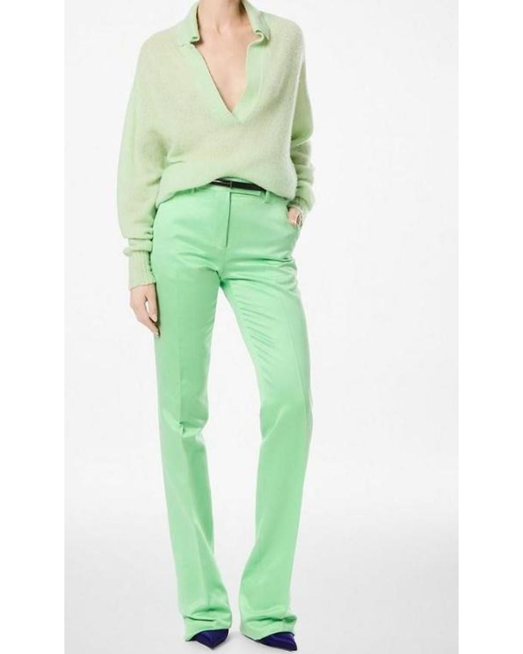 Tom Ford Green Polo Shirt Sweater