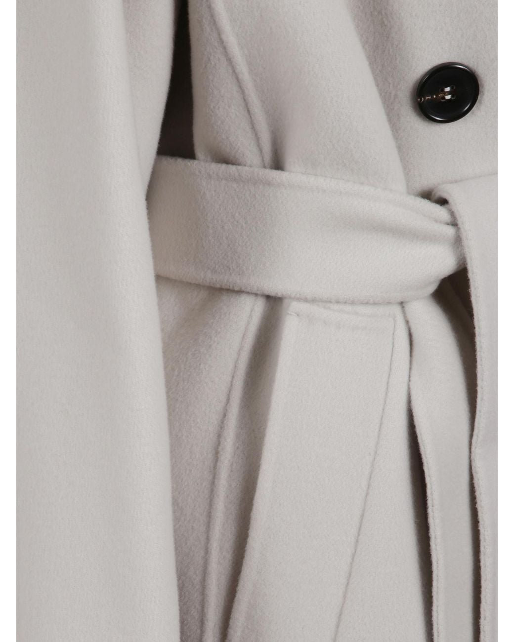 Max Mara Gray 'S Paul Double-Breasted Belted Coat