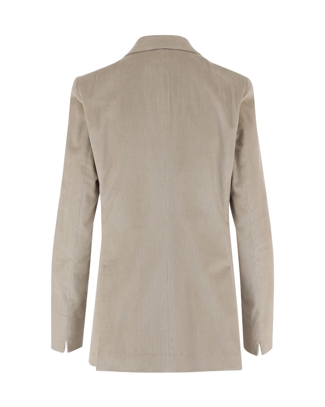 Lardini Gray Double-Breasted Blazer