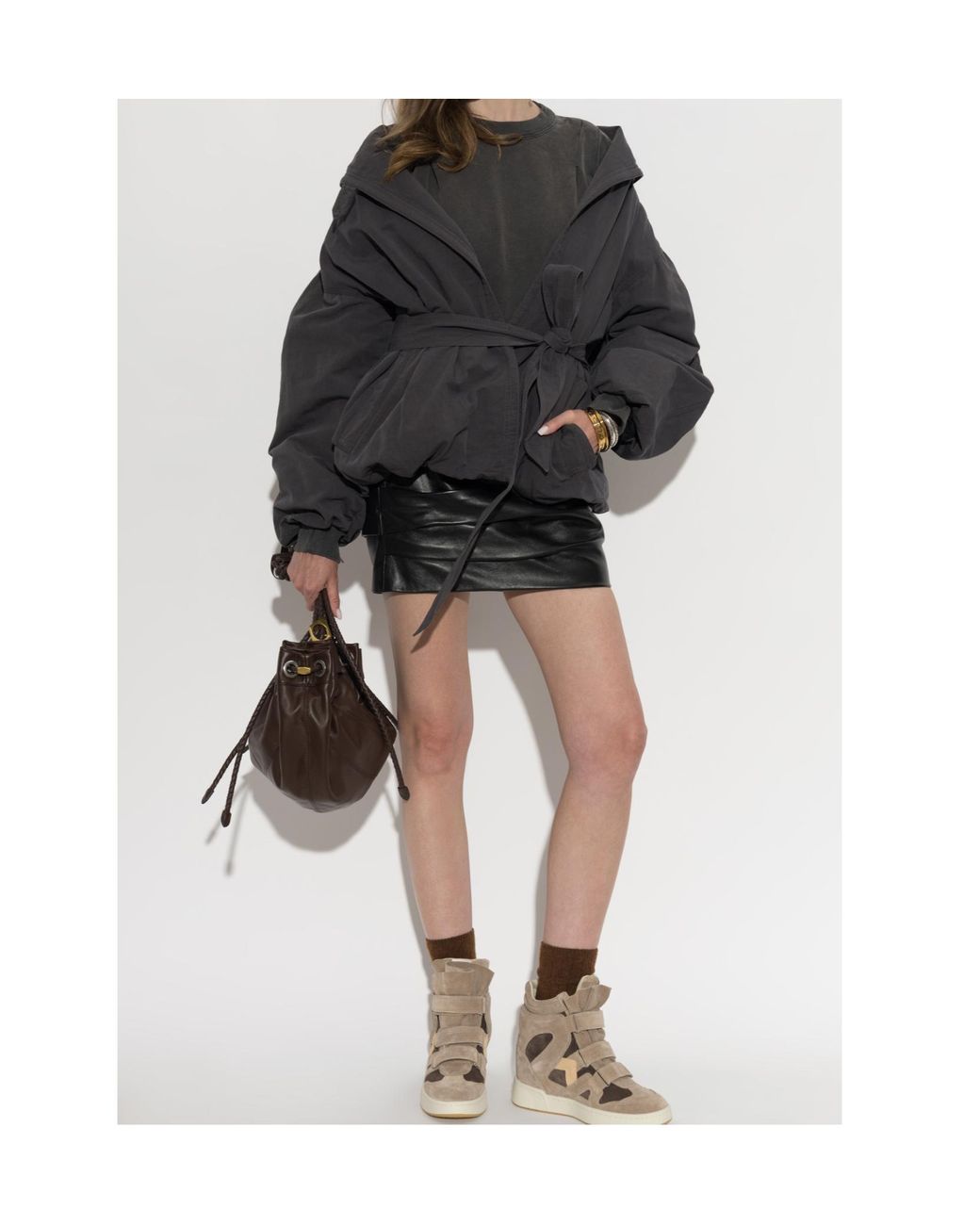 Isabel Marant Black Long-Sleeve Casual Jacket