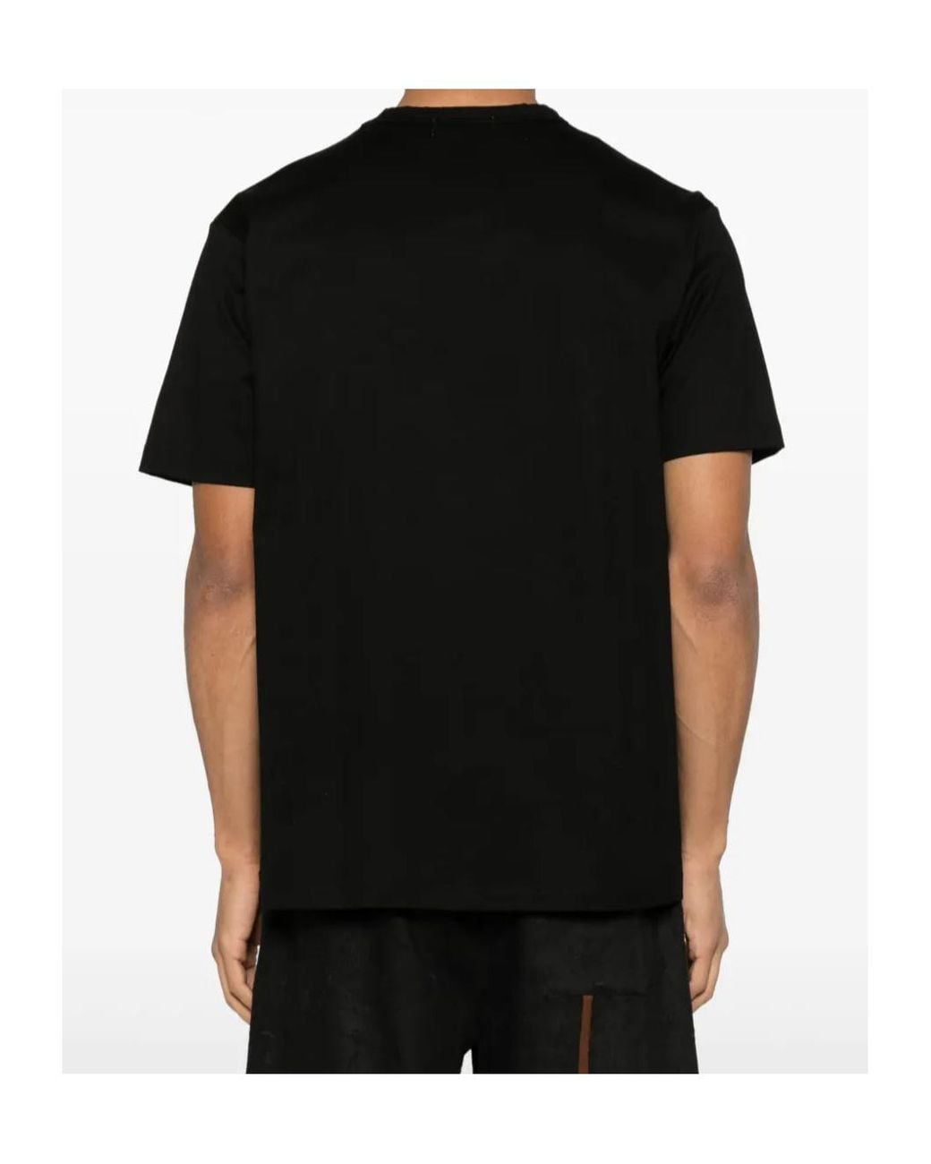 Junya Watanabe Black Classic Crew Neck T-Shirt for men