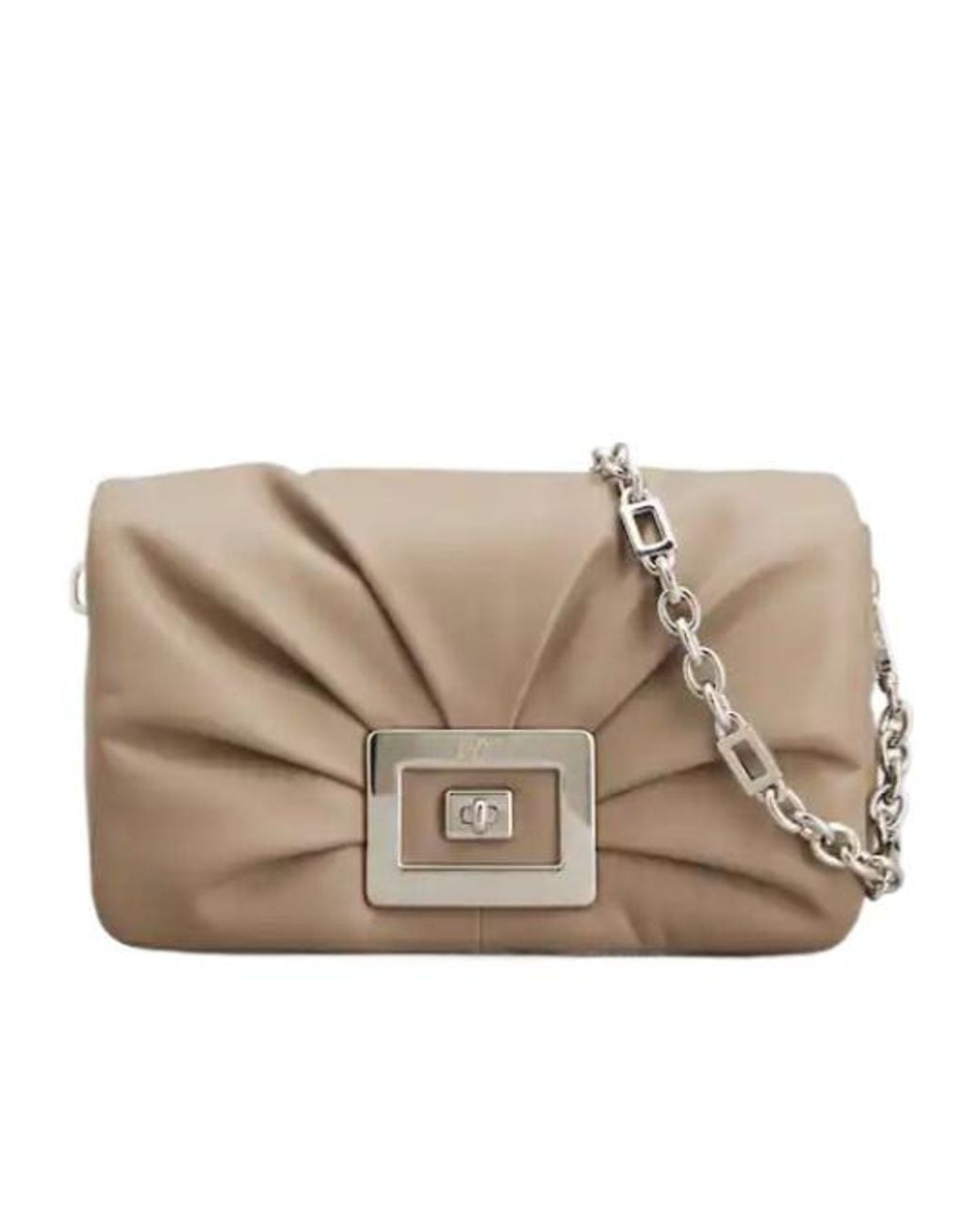 Roger Vivier Natural Belle Vivier Choc Bag