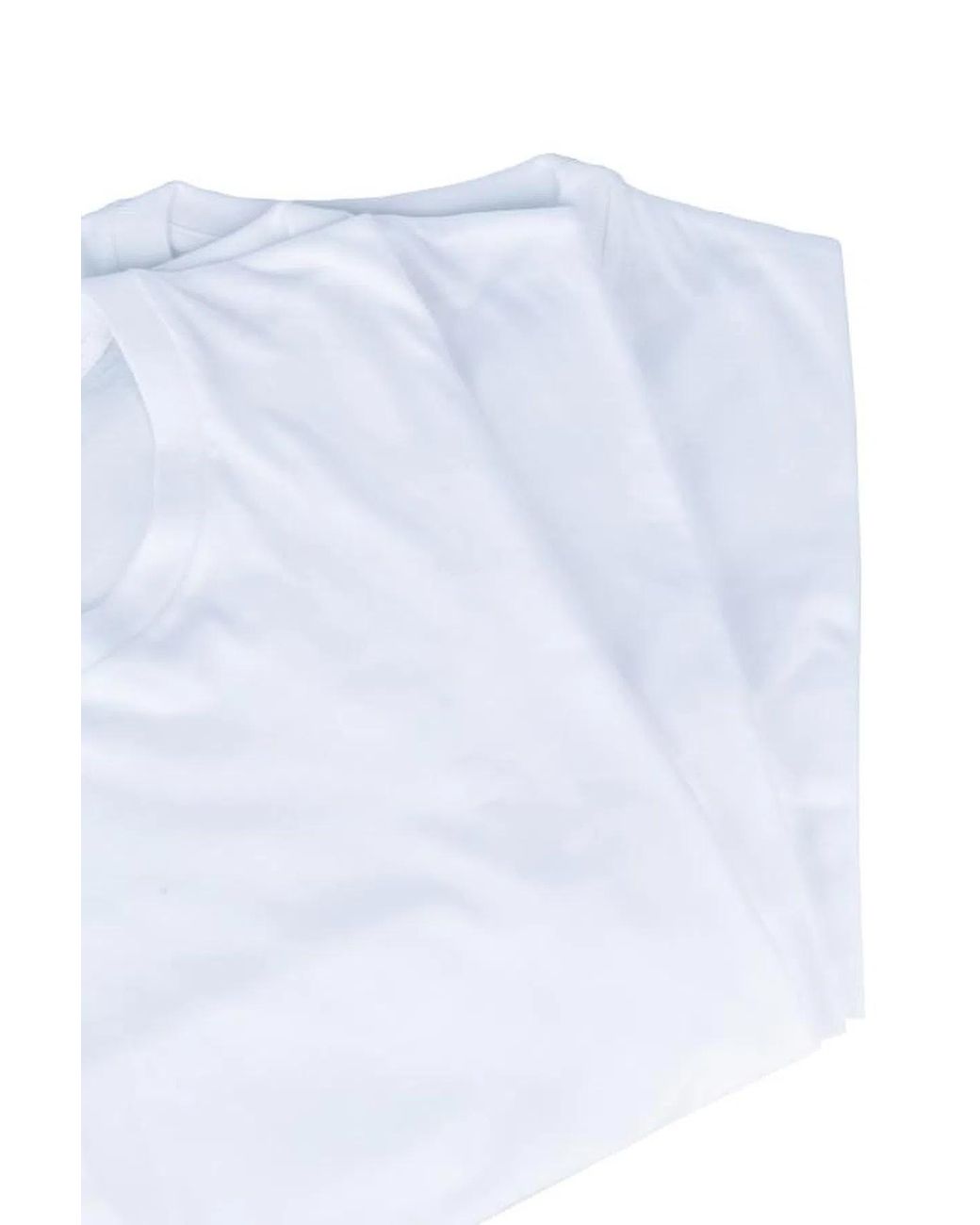 Prada White Short-Sleeved T-Shirt