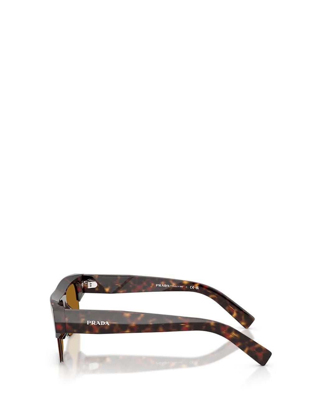 Prada Multicolor Eyewear Semi-Rimless Frame Sunglasses for men