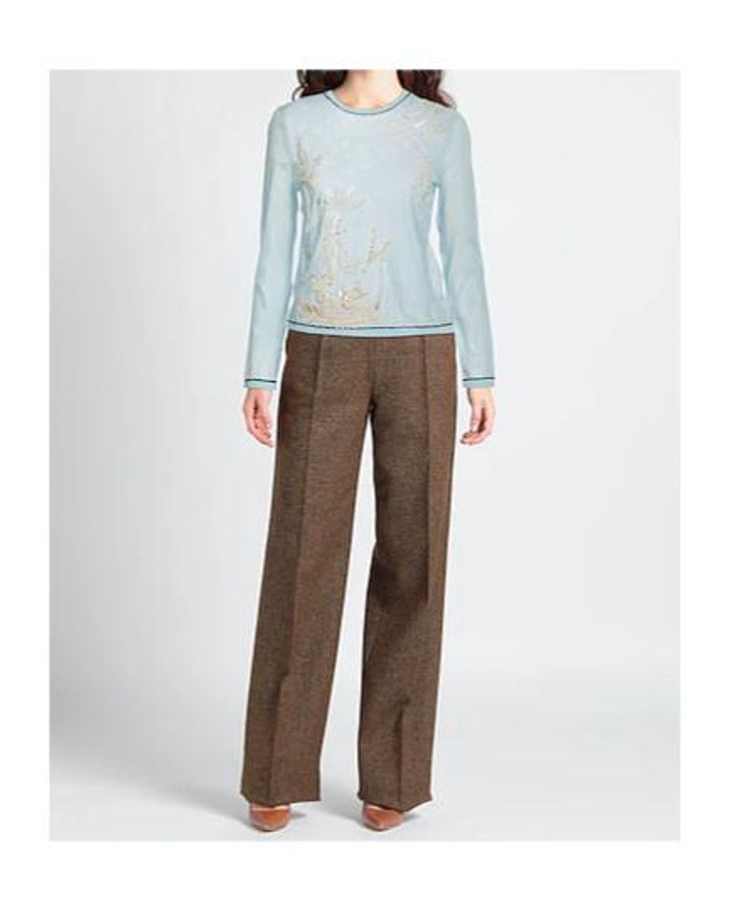 Tory Burch Blue Sweater