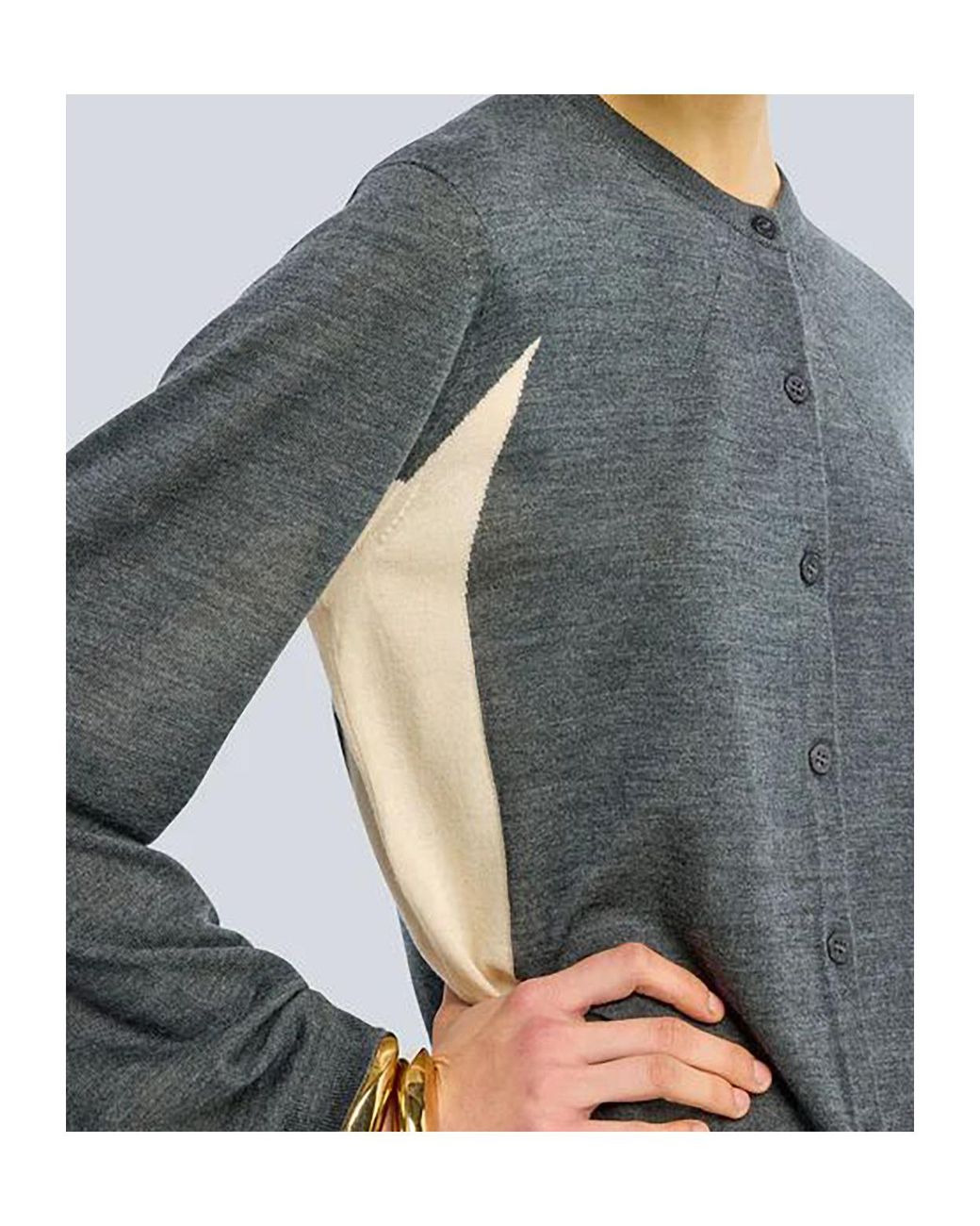 Semicouture Blue Cardigan