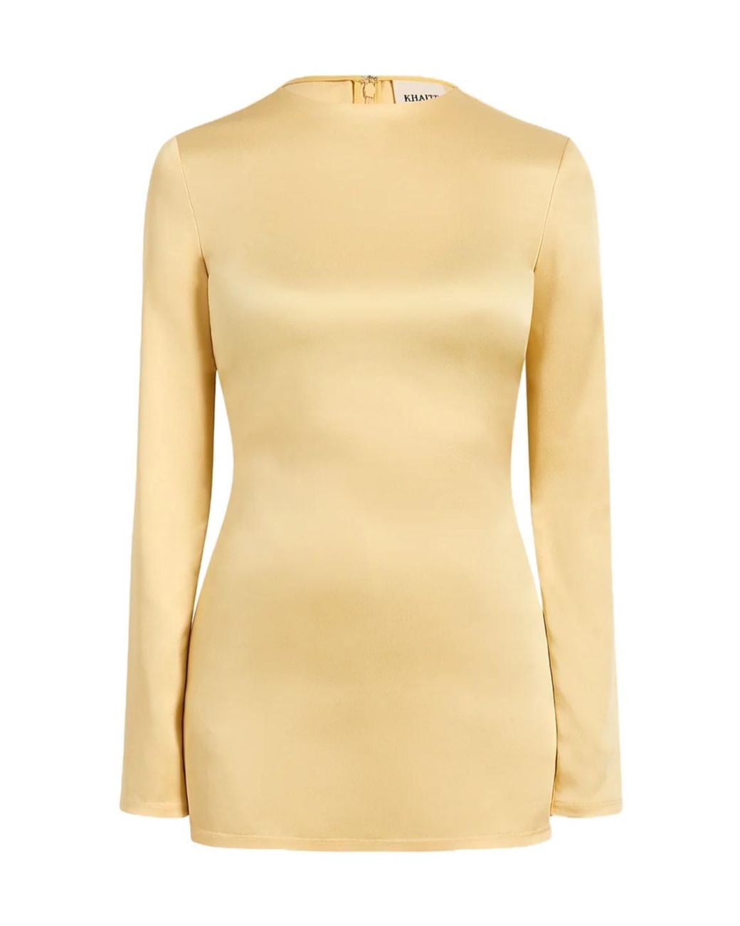 Khaite Yellow Long-Sleeved T-Shirt