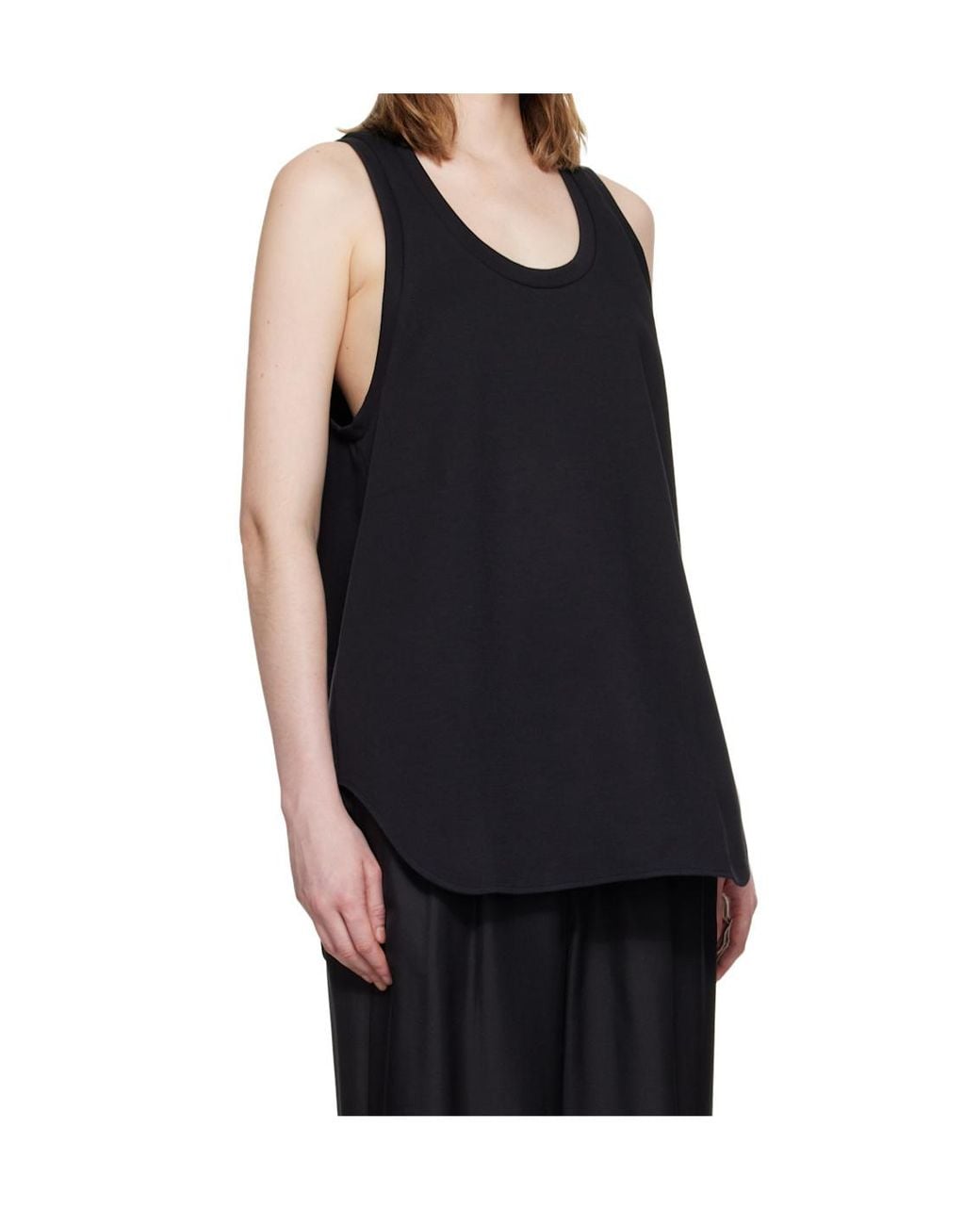 Wardrobe NYC Black Cotton Knitted Vest